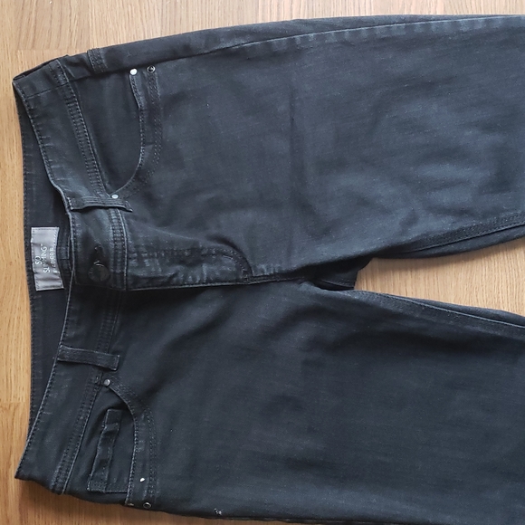 Chico's Denim - Chico's So Slimming Black Skinny Stretch Jeans Size 28" Waist X 30" Inseam